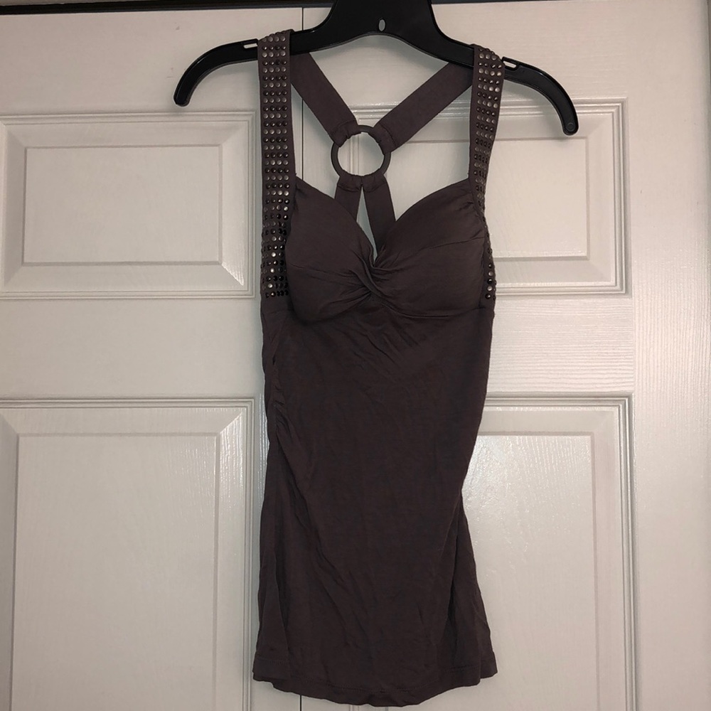 Bebe Purple Tank